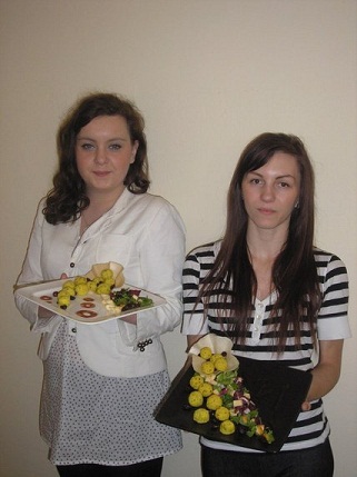 Lilianna Mendocha i Joanna Domino Ogólnopolski Konkurs dla średnich szkół gastronomicznych na najlepszy przepis kulinarny